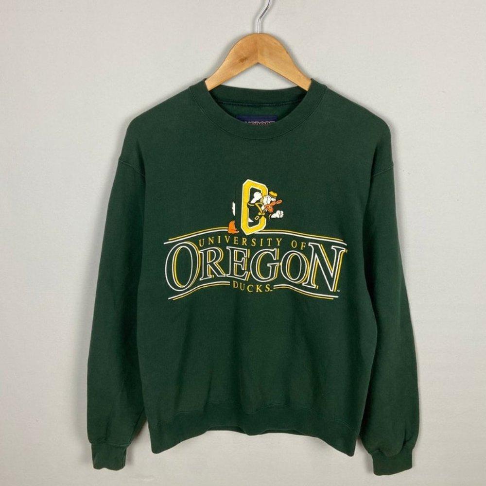 90S University Of Oregon Duck Green  1990S Oregon Ducks Shirt Tee